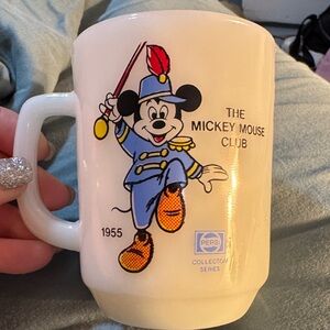Disney Mickey Mouse Club Marching Mug - White and Blue